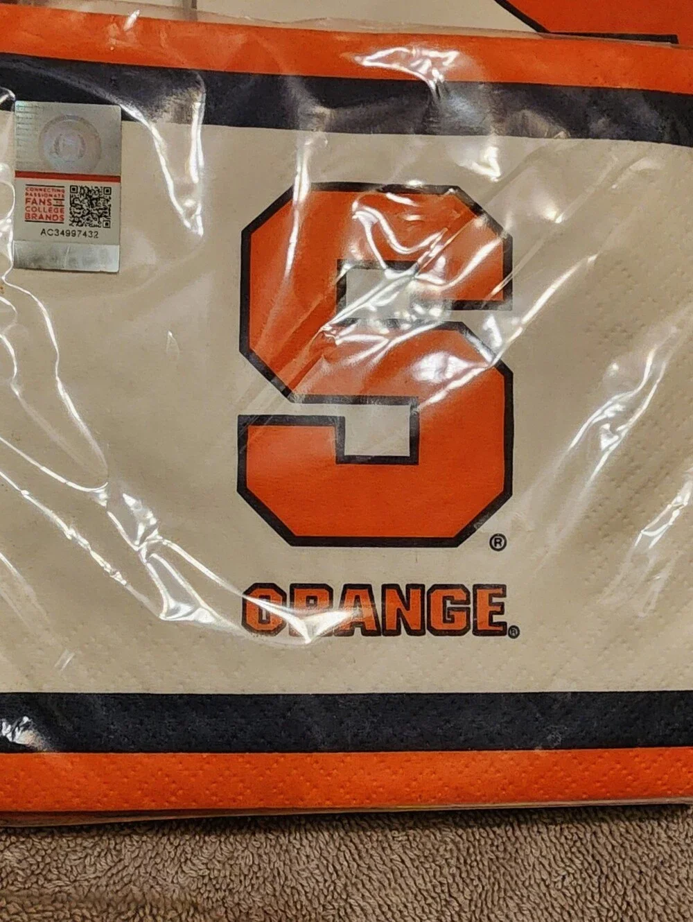 Syracuse Univerity Papergoods Set